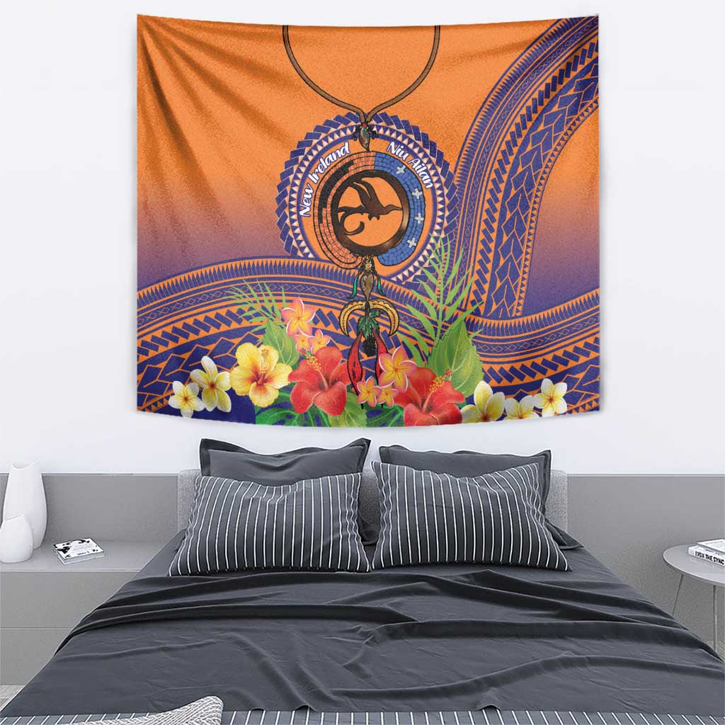 PNG New Ireland Province Tapestry Niu Ailan Necklace Polynesian Tattoo LT14 - Polynesian Pride