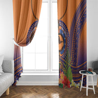 PNG New Ireland Province Window Curtain Niu Ailan Necklace Polynesian Tattoo LT14 - Polynesian Pride