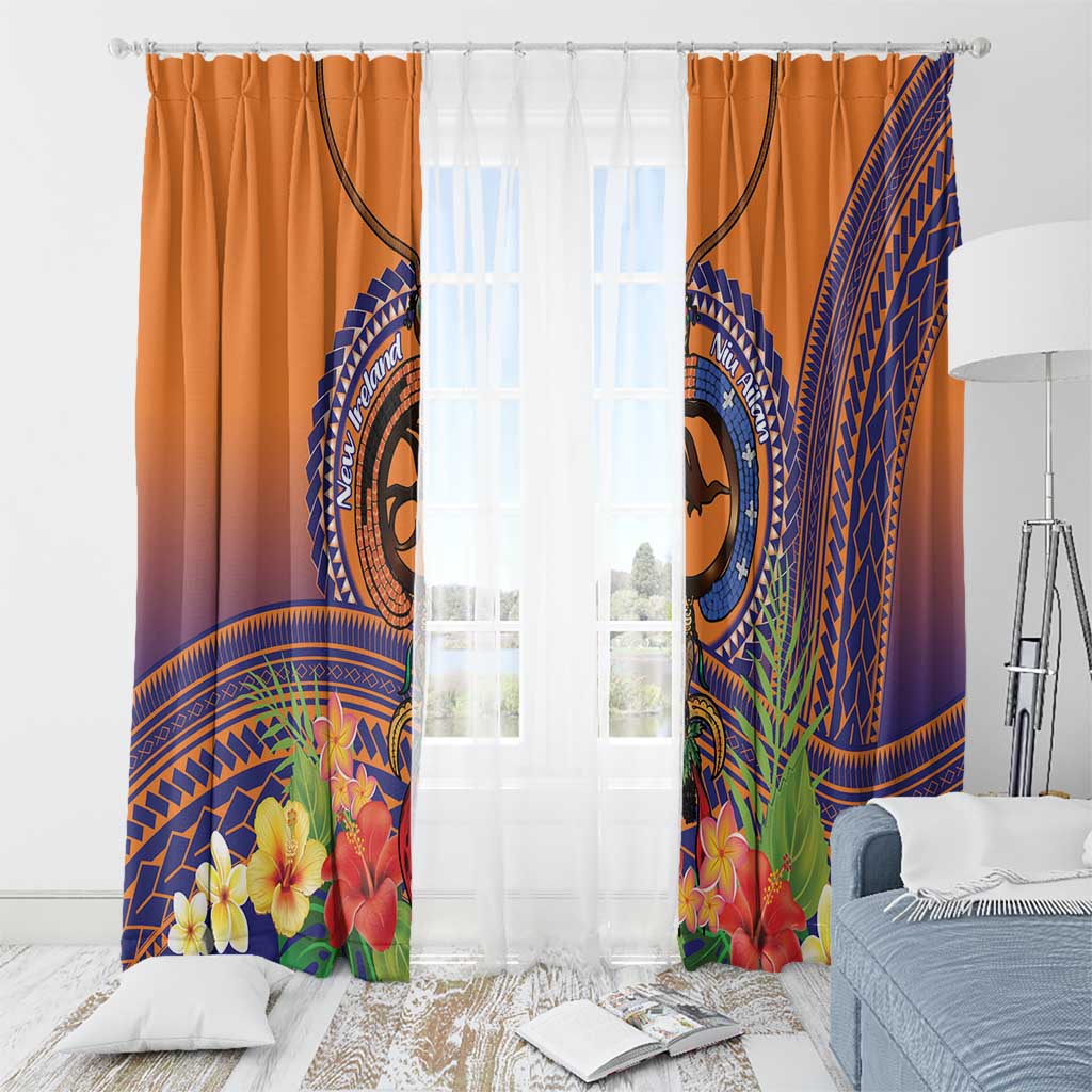 PNG New Ireland Province Window Curtain Niu Ailan Necklace Polynesian Tattoo LT14 - Polynesian Pride