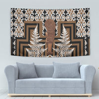 Wahaika New Zealand Tapestry Maori Weapon Kowhaiwhai Fern Poutama Motifs