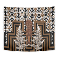 Wahaika New Zealand Tapestry Maori Weapon Kowhaiwhai Fern Poutama Motifs