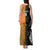 Custom Fiji And Australia Rugby Tank Maxi Dress Fijian Tapa Pattern With Aussie Aboriginal Art