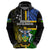 South Sea Islanders Hoodie Dress Kanakas With Solomon Islands Coat Of Arms LT14 - Polynesian Pride