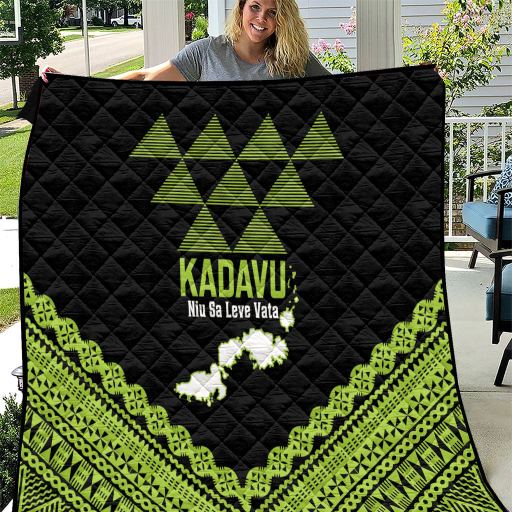 Kadavu Fiji 2026 Rugby Quilt Niu Sa Leve Vata Fijian Tapa Pattern