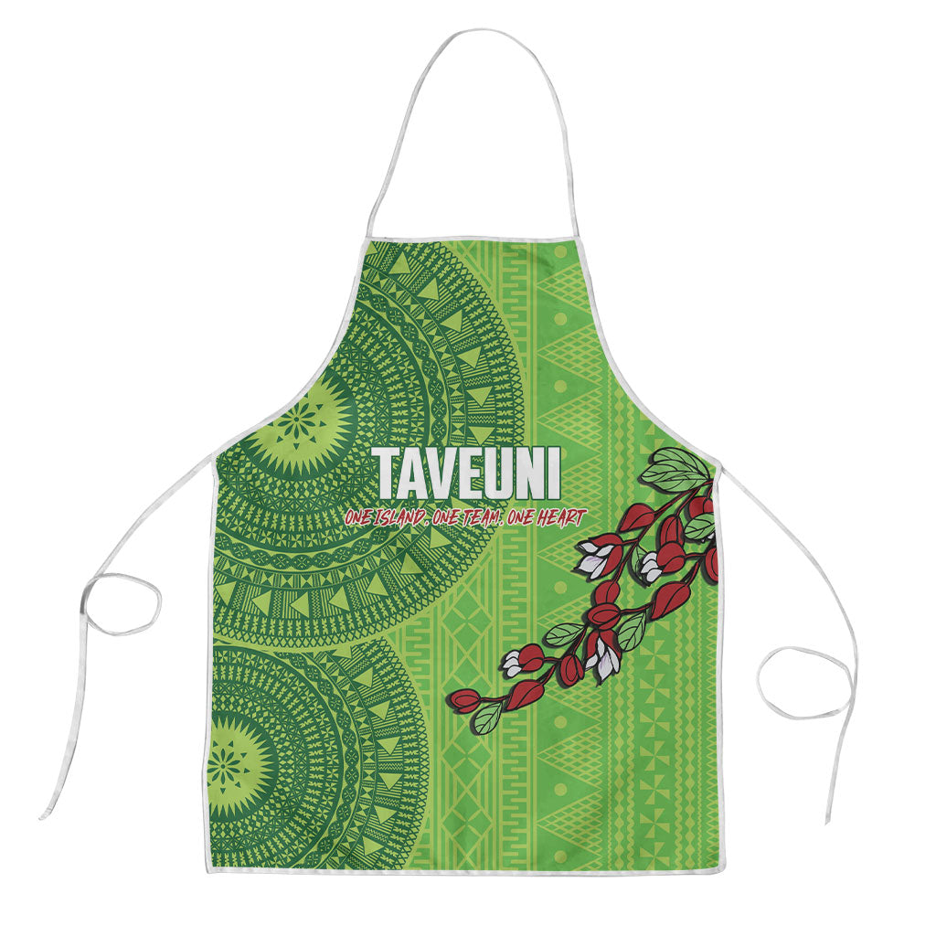 Taveuni Fiji 2026 Rugby Apron Tagimoucia Fijian Tapa Pattern
