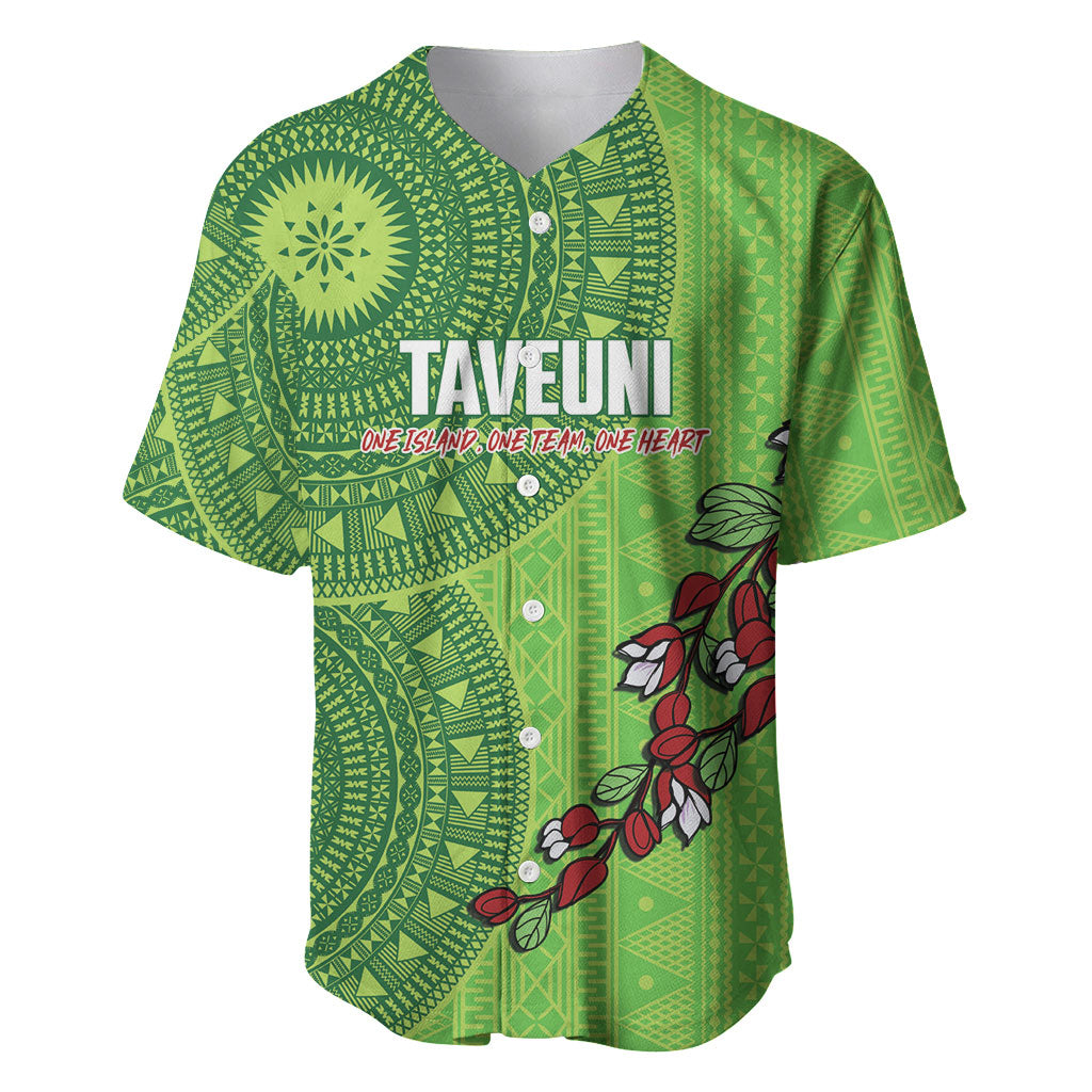Taveuni Fiji 2026 Rugby Custom Baseball Jersey Tagimoucia Fijian Tapa Pattern
