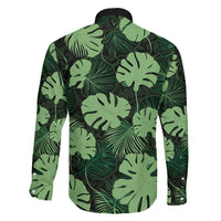 Green Hawaii Kukui Nut Lei Family Matching Tank Maxi Dress and Hawaiian Shirt Hawaiian Pattern Monstera Tropical Vibes LT14 - Polynesian Pride