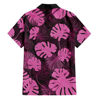 Pink Hawaii Kukui Nut Lei Family Matching Short Sleeve Bodycon Dress and Hawaiian Shirt Hawaiian Pattern Monstera Tropical Vibes LT14 - Polynesian Pride