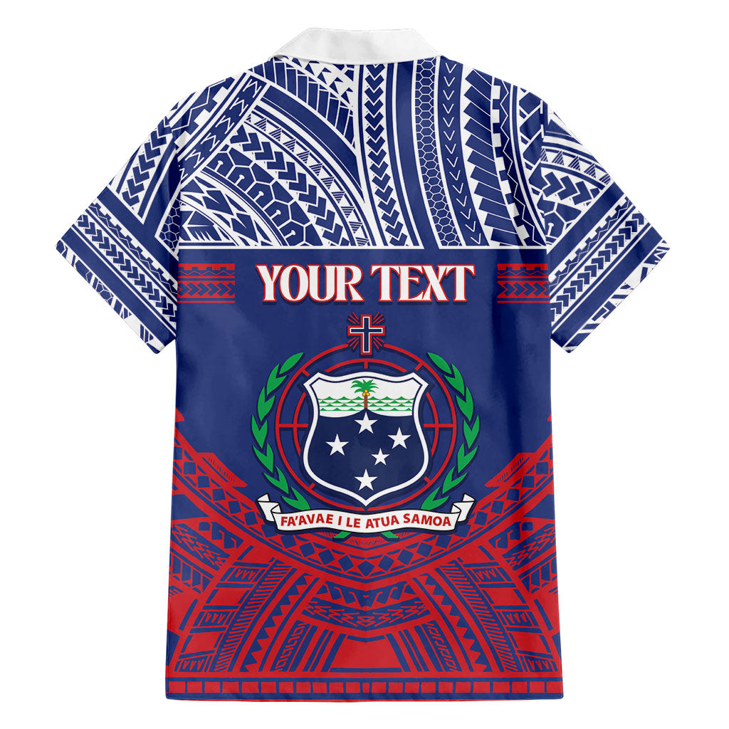 Personalised Samoa Independence Day Family Matching Off Shoulder Maxi Dress and Hawaiian Shirt 64th Anniversary Toa O Samoa