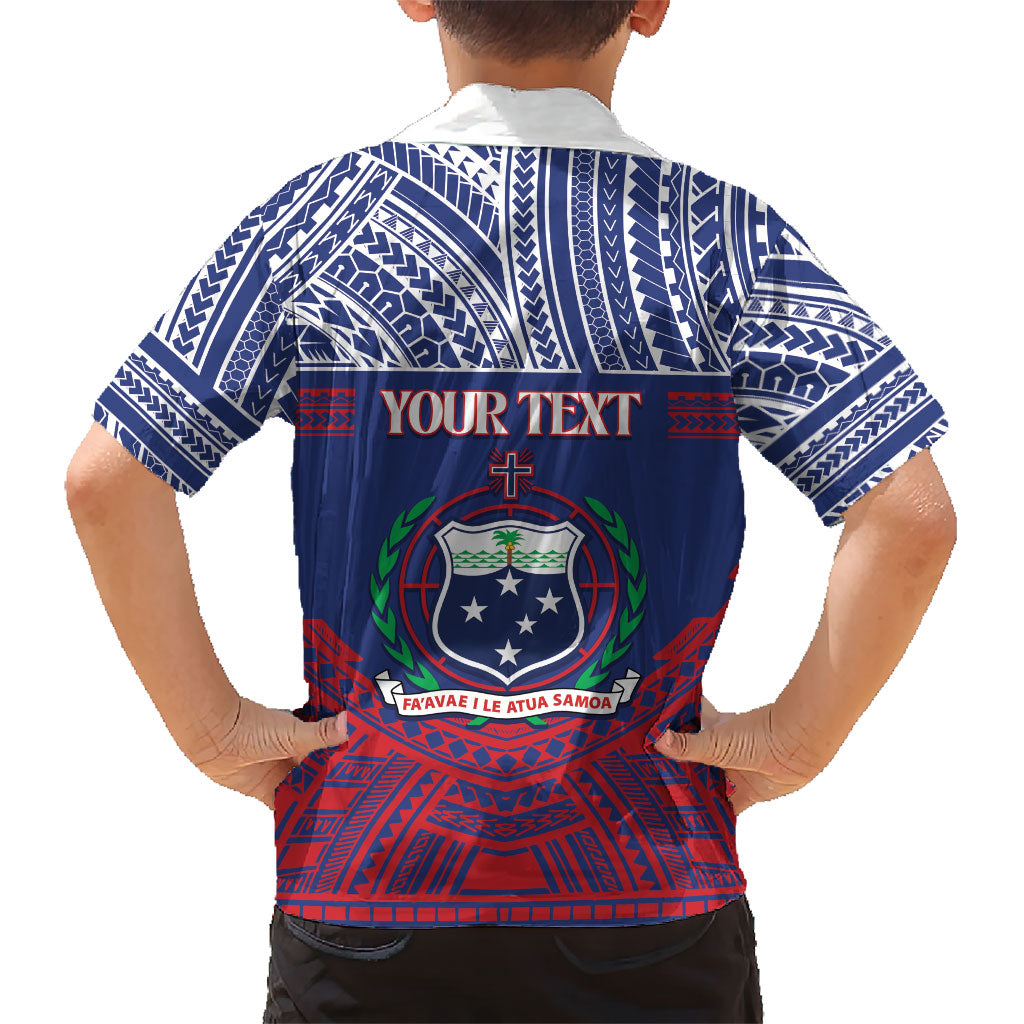 Personalised Samoa Independence Day Family Matching Puletasi and Hawaiian Shirt 64th Anniversary Toa O Samoa