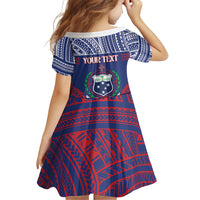 Personalised Samoa Independence Day Family Matching Tank Maxi Dress and Hawaiian Shirt 64th Anniversary Toa O Samoa LT14 - Polynesian Pride