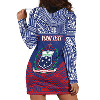 Personalised Samoa Independence Day Hoodie Dress 64th Anniversary Toa O Samoa LT14 - Polynesian Pride