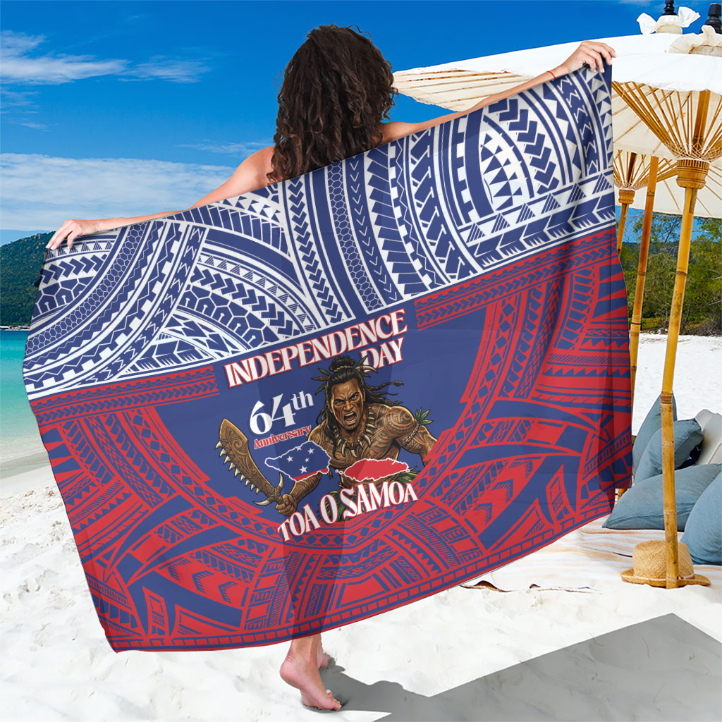 Samoa Independence Day Sarong 64th Anniversary Toa O Samoa