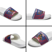 Samoa Independence Day Slide Sandals 64th Anniversary Toa O Samoa