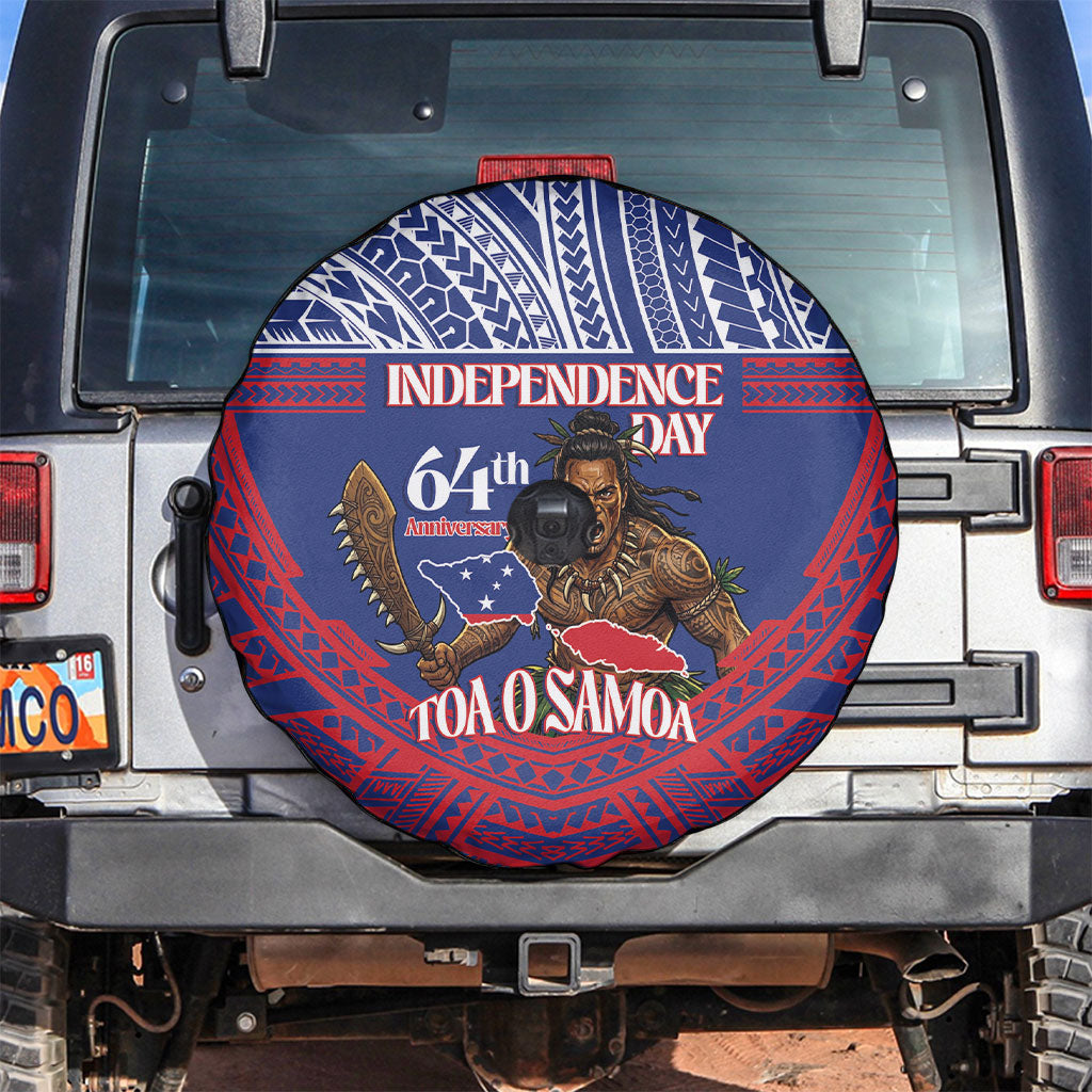 Samoa Independence Day Spare Tire Cover 64th Anniversary Toa O Samoa