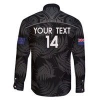 Custom New Zealand Silver Fern Football Family Matching Mermaid Dress and Hawaiian Shirt Summer 2024 Olympic Go Aotearoa LT14 - Polynesian Pride