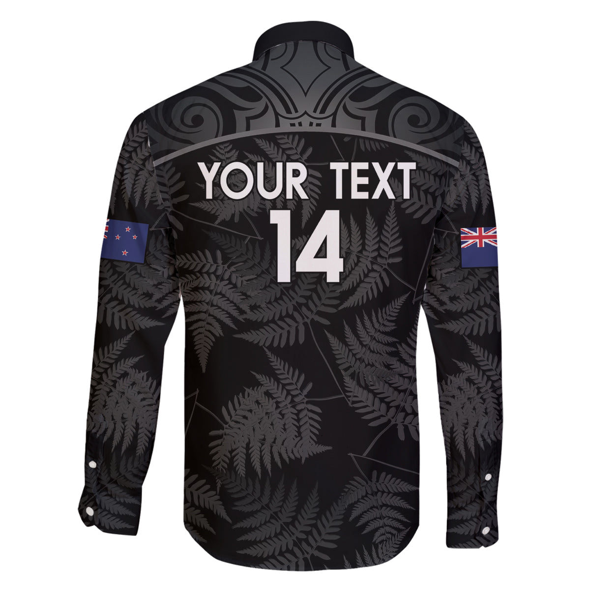 Custom New Zealand Silver Fern Football Family Matching Tank Maxi Dress and Hawaiian Shirt Summer 2024 Olympic Go Aotearoa LT14 - Polynesian Pride