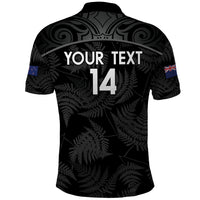 Custom New Zealand Silver Fern Football Polo Shirt Summer 2024 Olympic Go Aotearoa LT14 - Polynesian Pride