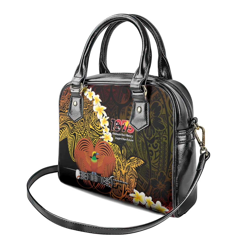 Papua New Guinea 1975 Shoulder Handbag Create Our History Inspire Our Future - Polynesian Pride