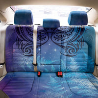 New Zealand Matariki Back Car Seat Cover Aotearoa Maori New Year Galaxy Maori Silver Fern LT14 - Polynesian Pride