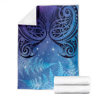 New Zealand Matariki Blanket Aotearoa Maori New Year Galaxy Maori Silver Fern LT14 - Polynesian Pride