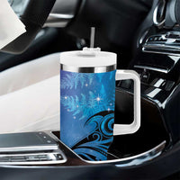 New Zealand Matariki Tumbler With Handle Aotearoa Maori New Year Galaxy Maori Silver Fern LT14 - Polynesian Pride
