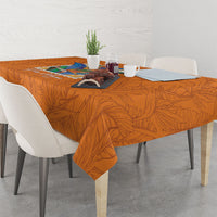 Aloha Hawaii Pua Manu Tablecloth Hawaiian Bird of Paradise Flowers Stylized Stamp LT14 - Polynesian Pride