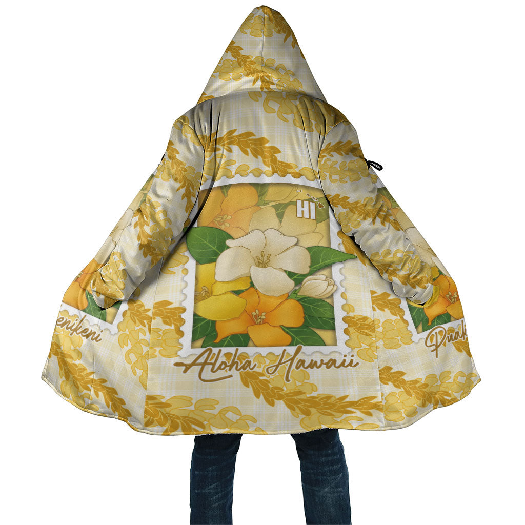 Aloha Hawaii Puakenikeni Cloak Hawaiian Lei Palaka Motifs Stylized Stamp