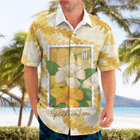 Aloha Hawaii Puakenikeni Hawaiian Shirt Hawaiian Lei Palaka Motifs Stylized Stamp LT14 - Polynesian Pride