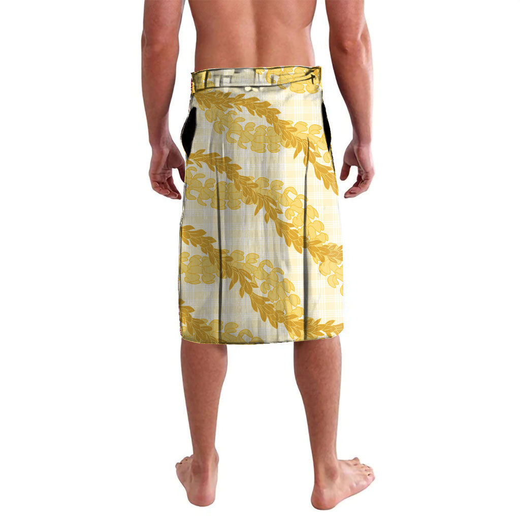 Aloha Hawaii Puakenikeni Lavalava Hawaiian Lei Palaka Motifs Stylized Stamp LT14 - Polynesian Pride
