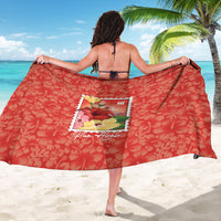 Aloha Hawaii Pua Aloalo Sarong Hawaiian Hibiscus Flowers Stylized Stamp LT14 - Polynesian Pride