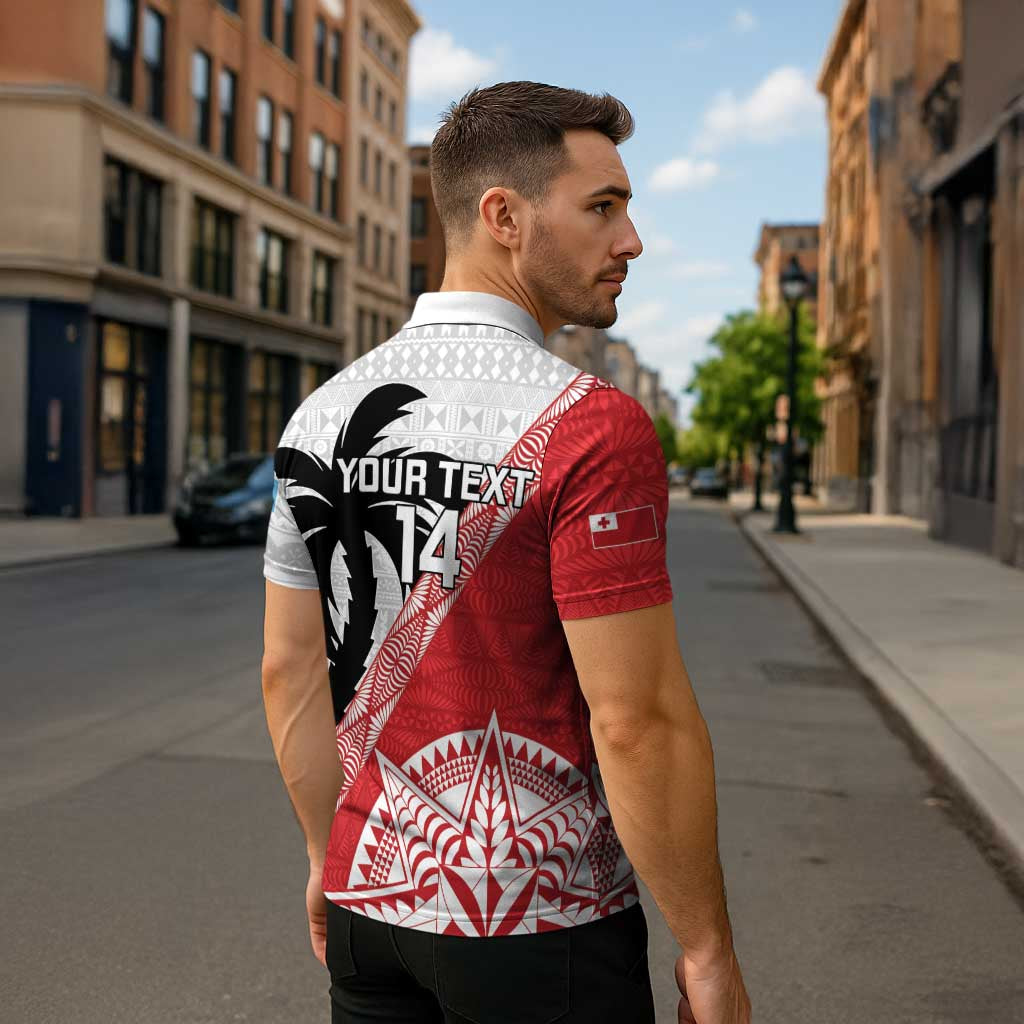 Fiji and Tonga Rugby Custom Zipper Polo Shirt Flying Fijians Ikale Tahi Together Pacific LT14 - Polynesian Pride