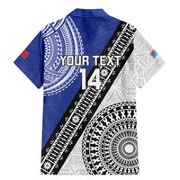 Fiji an Samoa Rugby Custom Family Matching Mermaid Dress and Hawaiian Shirt Flying Fijians Manu Samoa Together Pacific LT14 - Polynesian Pride