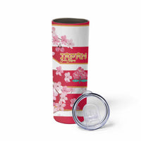 USA and Japan Rugby Skinny Tumbler Eagles Brave Blossoms Together Pacific LT14 - Polynesian Pride