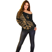 polynesia-off-shoulder-sweater-fish-hook-tattoo-go-fishing-polynesian-pattern-gold