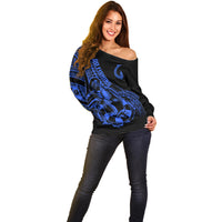 polynesia-off-shoulder-sweater-fish-hook-tattoo-go-fishing-polynesian-pattern-blue