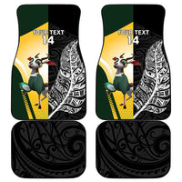 New Zealand and South Africa Rugby Custom Car Mats Maori Silver Fern Springbok Together LT14 - Polynesian Pride