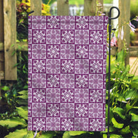 Poni Palaka Quilt Hawaii Garden Flag Hawaiian Tropical Monstera Sea Turtle