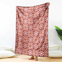 Ulaula Palaka Quilt Hawaii Blanket Hawaiian Tropical Monstera Sea Turtle