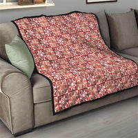 Ulaula Palaka Quilt Hawaii Quilt Hawaiian Tropical Monstera Sea Turtle