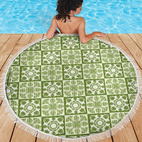 Omaomao Palaka Quilt Hawaii Beach Blanket Hawaiian Tropical Monstera Sea Turtle