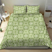 Omaomao Palaka Quilt Hawaii Bedding Set Hawaiian Tropical Monstera Sea Turtle LT14 - Polynesian Pride