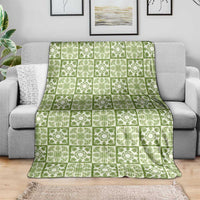 Omaomao Palaka Quilt Hawaii Blanket Hawaiian Tropical Monstera Sea Turtle