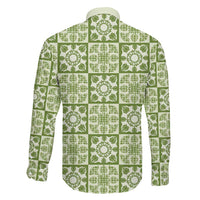 Omaomao Palaka Quilt Hawaii Family Matching Short Sleeve Bodycon Dress and Hawaiian Shirt Hawaiian Tropical Monstera Sea Turtle LT14 - Polynesian Pride