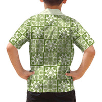 Omaomao Palaka Quilt Hawaii Hawaiian Shirt Hawaiian Tropical Monstera Sea Turtle