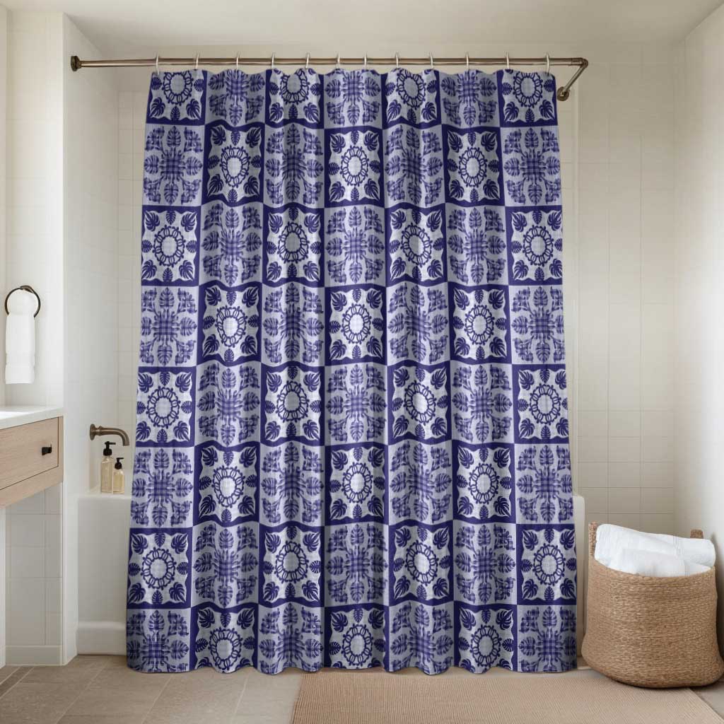 Polu Palaka Quilt Hawaii Bathroom Set Hawaiian Tropical Monstera Sea Turtle