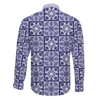 Polu Palaka Quilt Hawaii Family Matching Long Sleeve Bodycon Dress and Hawaiian Shirt Hawaiian Tropical Monstera Sea Turtle LT14 - Polynesian Pride