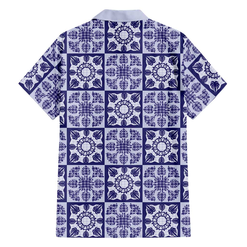 Polu Palaka Quilt Hawaii Hawaiian Shirt Hawaiian Tropical Monstera Sea Turtle