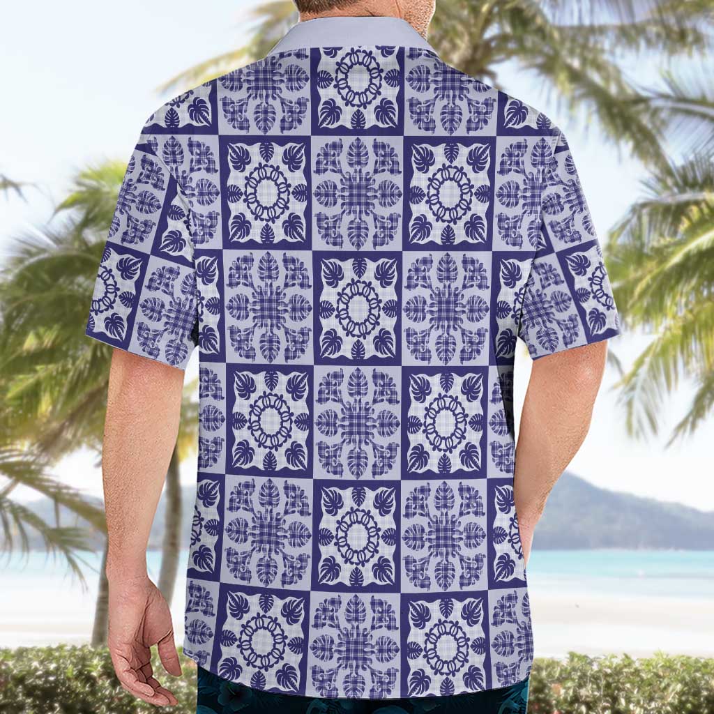 Polu Palaka Quilt Hawaii Hawaiian Shirt Hawaiian Tropical Monstera Sea Turtle