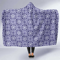 Polu Palaka Quilt Hawaii Hooded Blanket Hawaiian Tropical Monstera Sea Turtle
